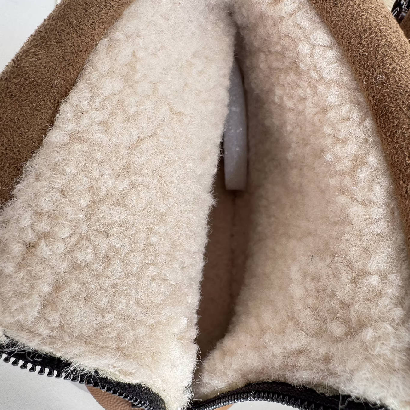 Winter Warm Leather Sueded Cuff Soft Sole Fleece-Lined Ankle Boots - Image 6